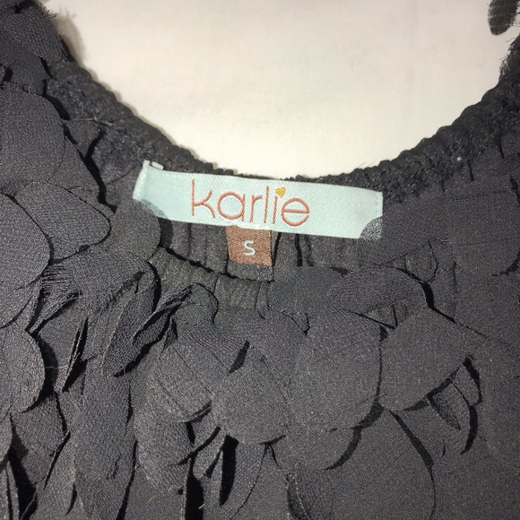 Karlie ruffle dress LBD - Picture 3 of 5